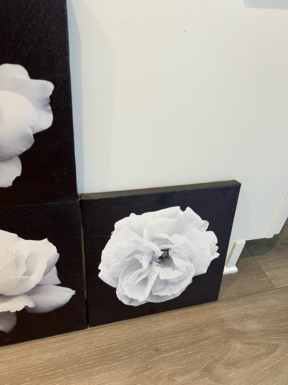 4 piece Flowers Wall Art Canvas Pictures. 12